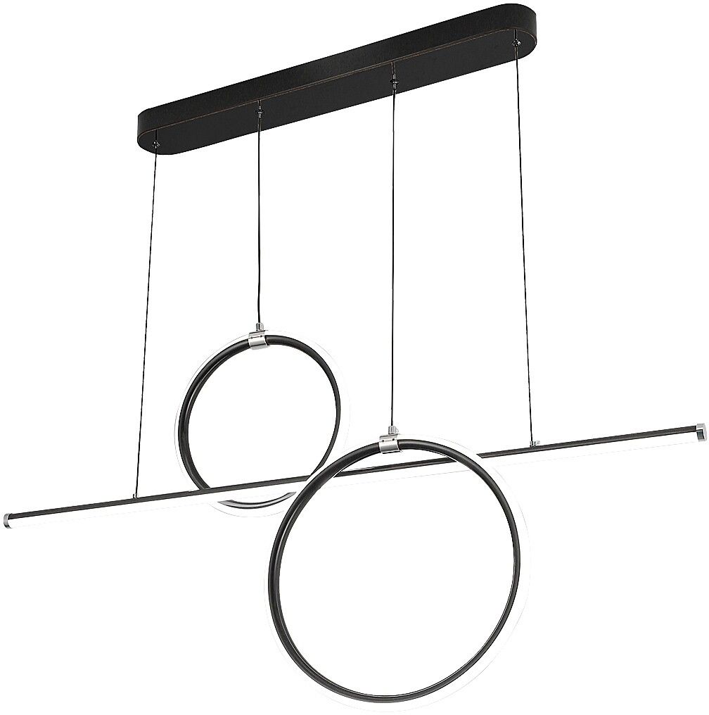 Rabalux Willow lámpara colgante 1x48 W blanco-negro 6970