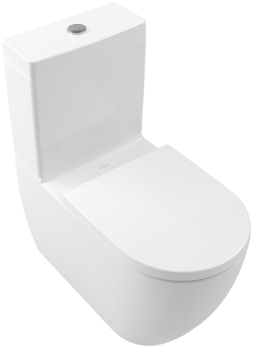 Villeroy & Boch Subway 3.0 taza de inodoro compacto blanco 4672T0R1