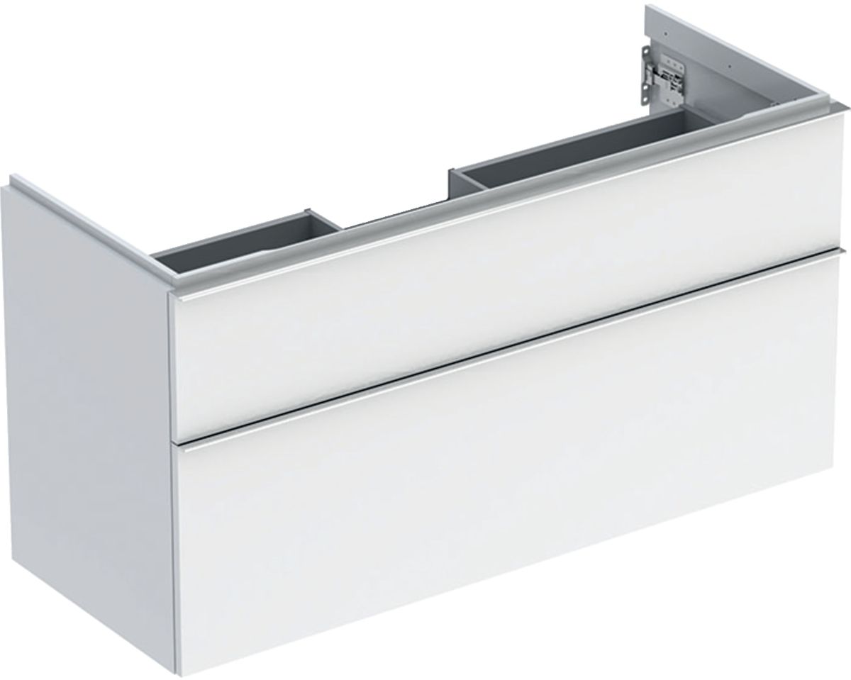 Geberit iCon armario 118.4x47.6x61.5 cm suspendido, para lavabo blanco-cromo 502.306.01.2