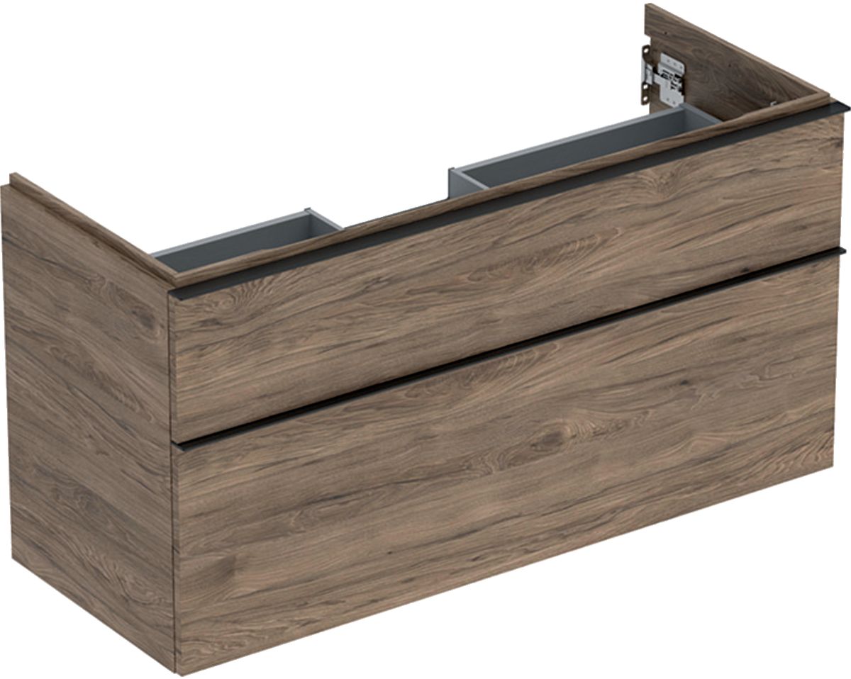Geberit iCon armario 118.4x47.6x61.5 cm suspendido, para lavabo nogal-volcánico 502.306.JR.1