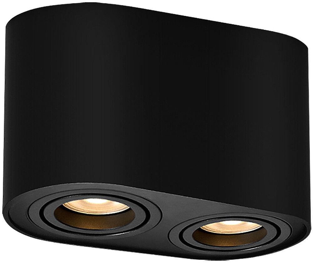 Rabalux Kobald lámpara de techo 2x42 W negro 2051