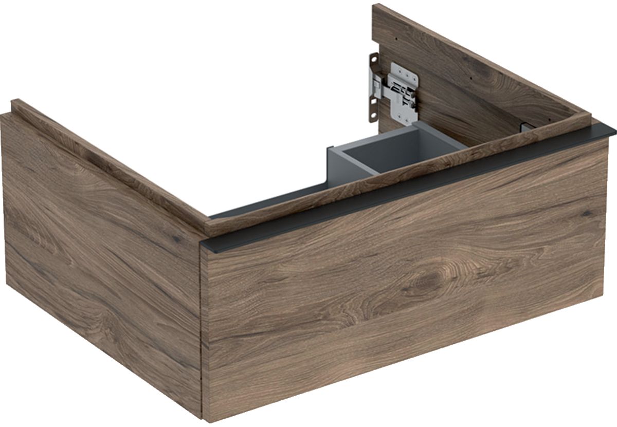 Geberit iCon armario 59.2x47.6x24.7 cm suspendido, para lavabo nogal-volcánico 502.310.JR.1