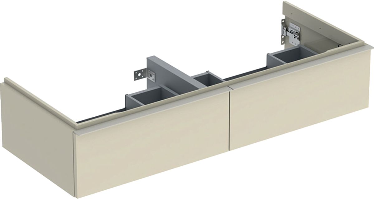 Geberit iCon armario 118.4x47.6x24.7 cm suspendido, para lavabo gris-arena 502.314.JL.1