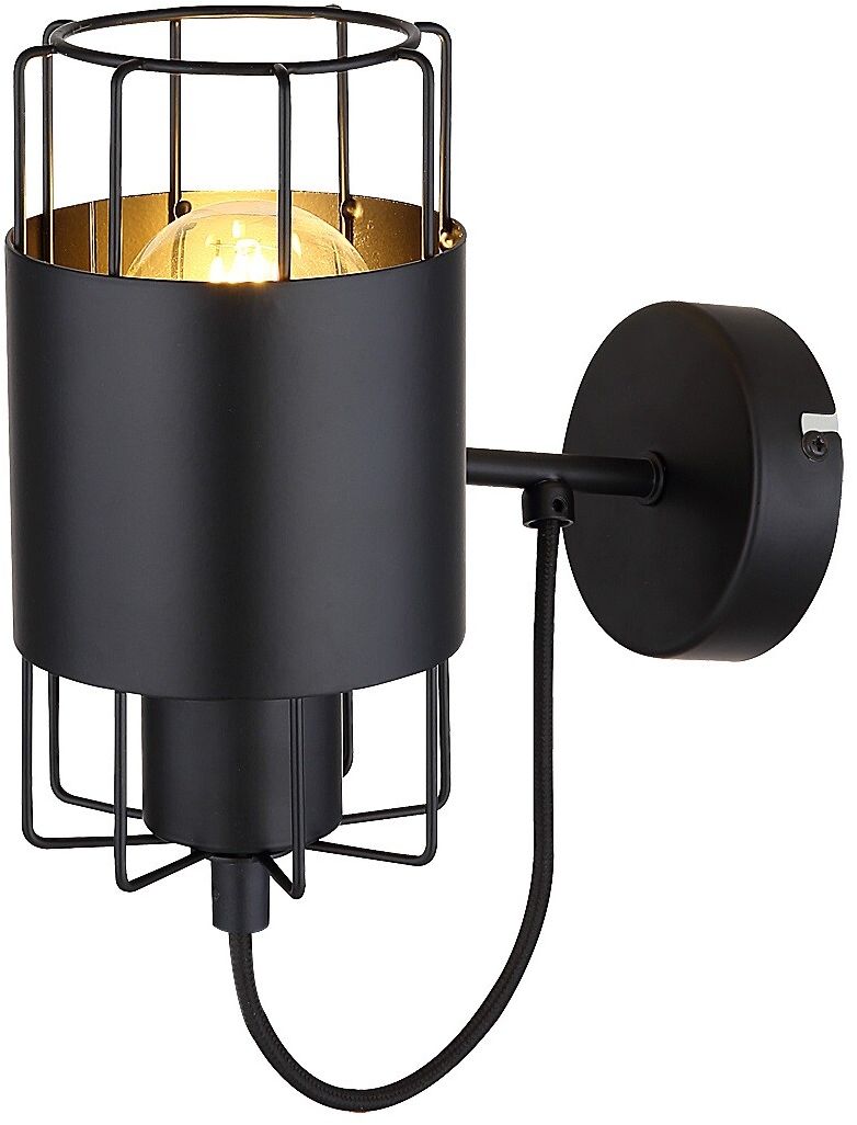 Rabalux Dimitri lámpara de pared 1x40 W negro 3123