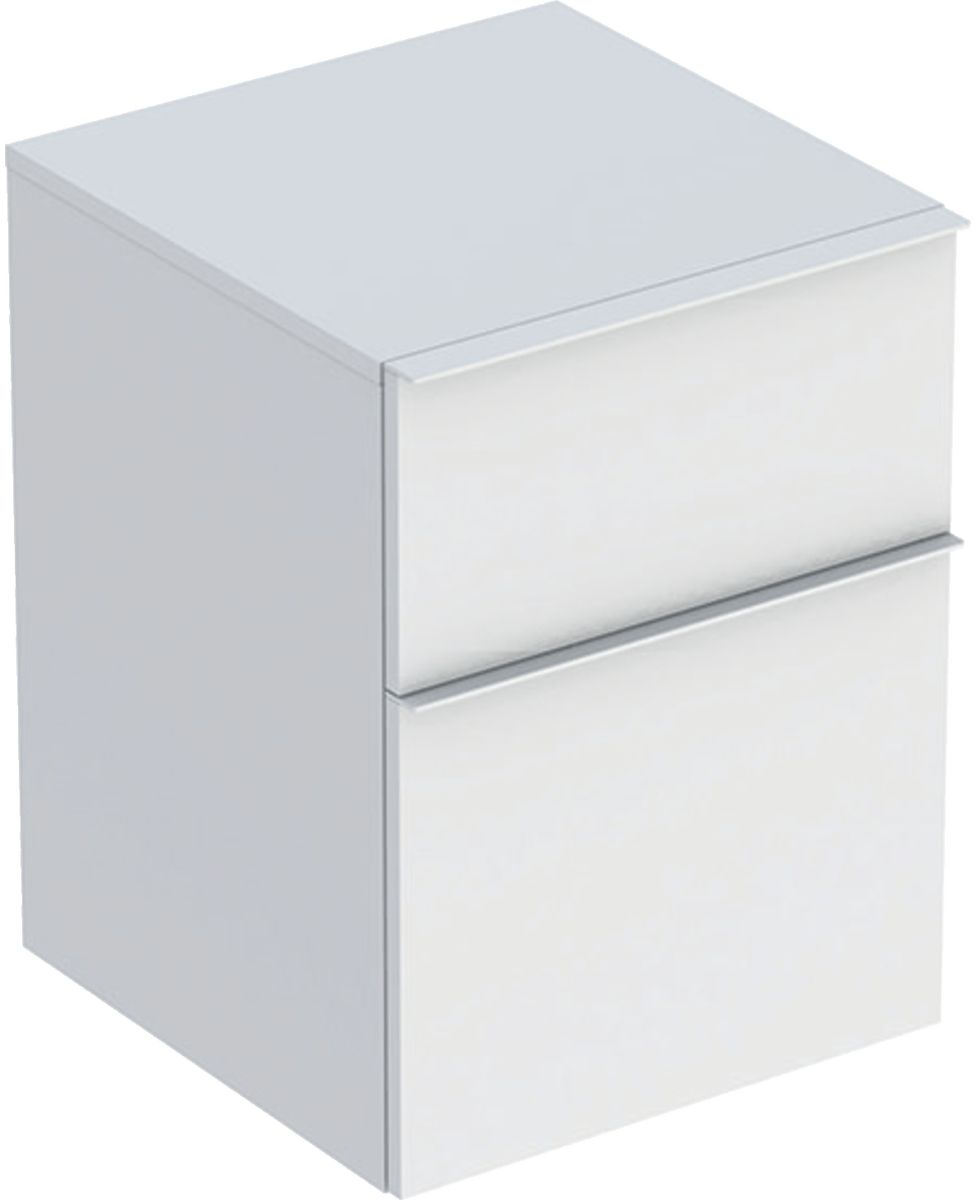 Geberit iCon armario 45x47.6x60 cm suspendido, lateral blanco 502.315.01.3