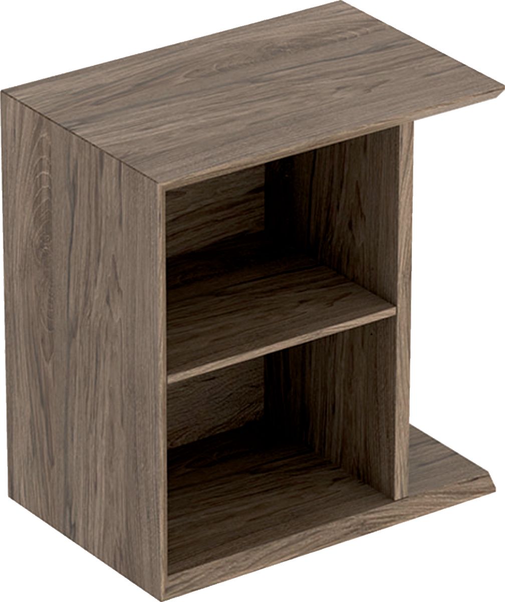 Geberit iCon armario 37x24.5x40 cm suspendido, lateral nogal 502.324.JR.1