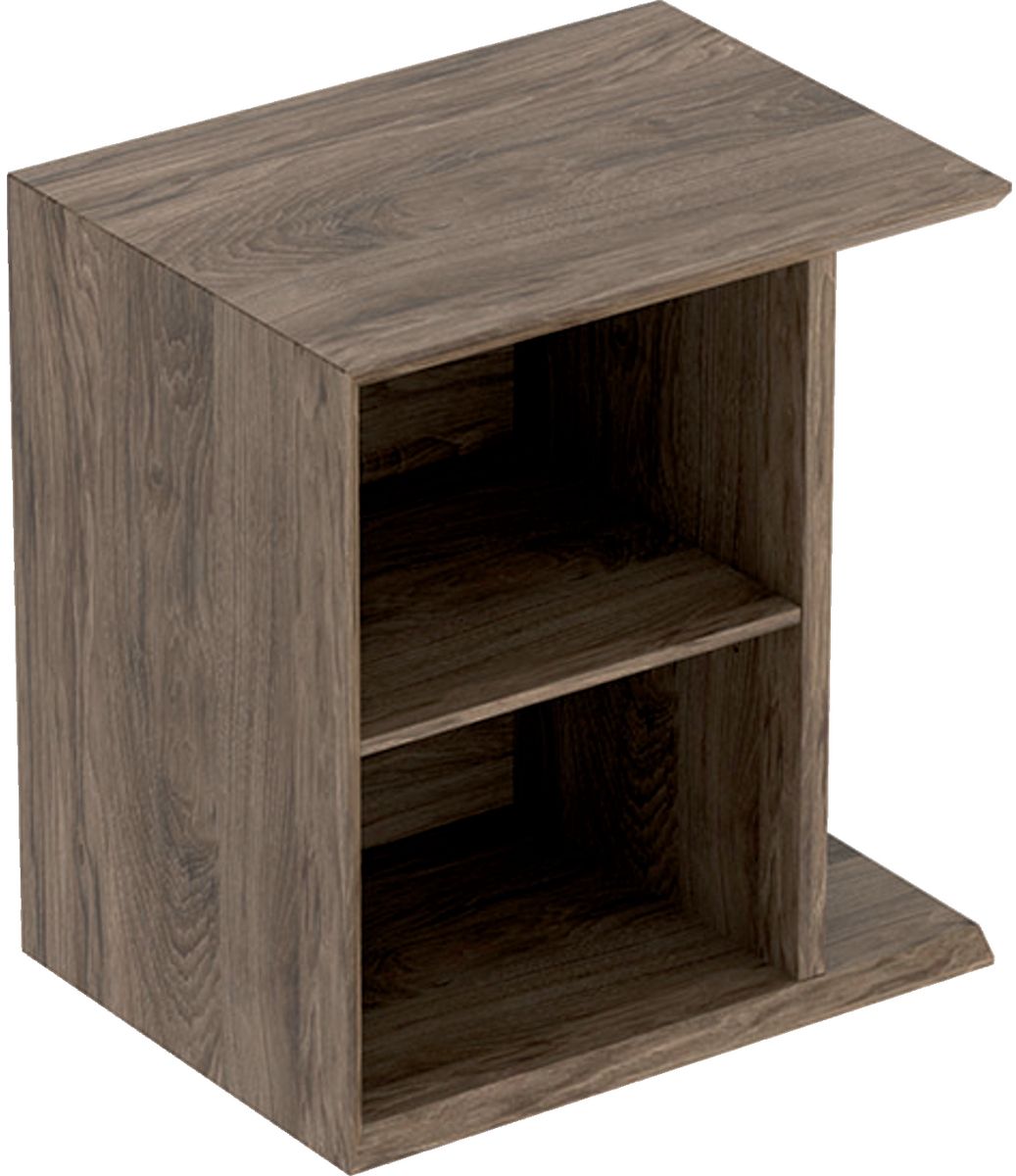 Geberit iCon armario 37x27.3x40 cm suspendido, lateral nogal 502.325.JR.1