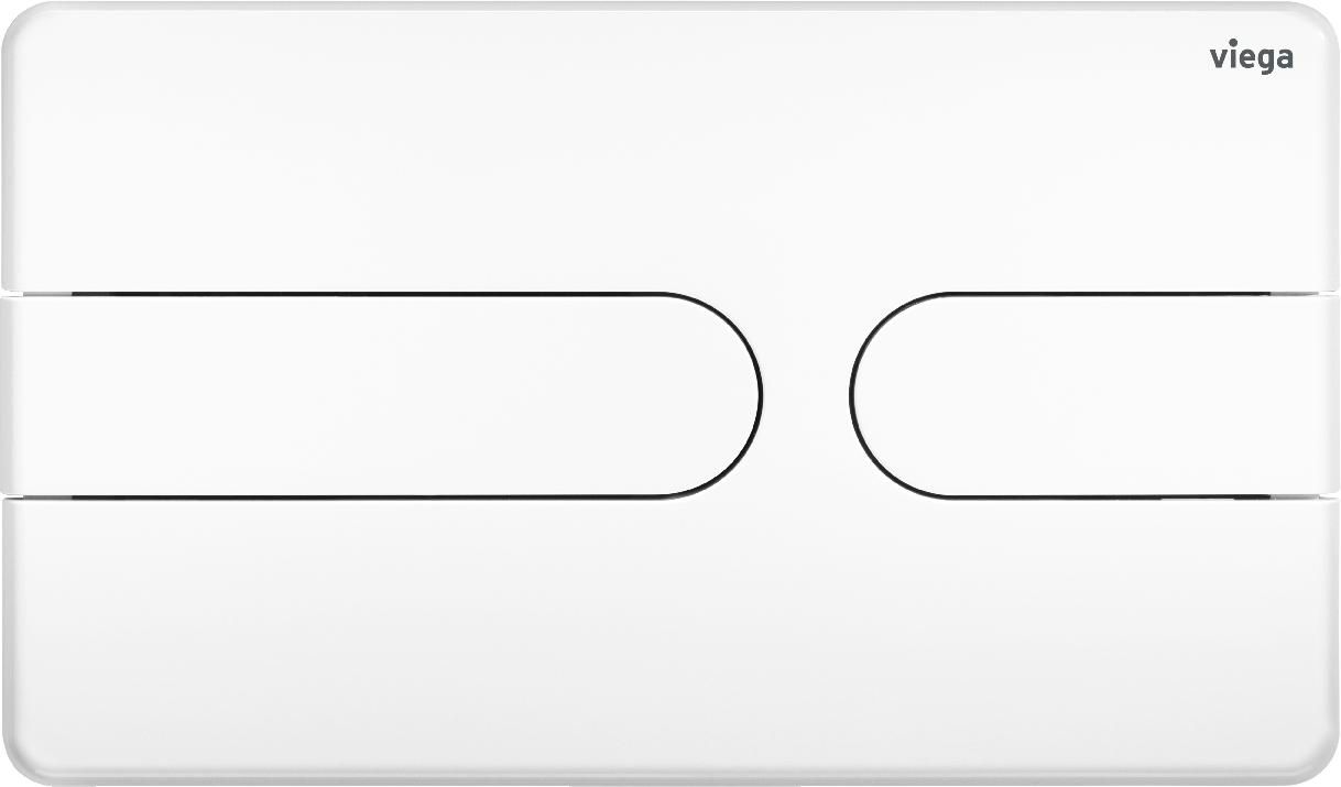 Viega Visign botón de descarga para WC blanco 773151