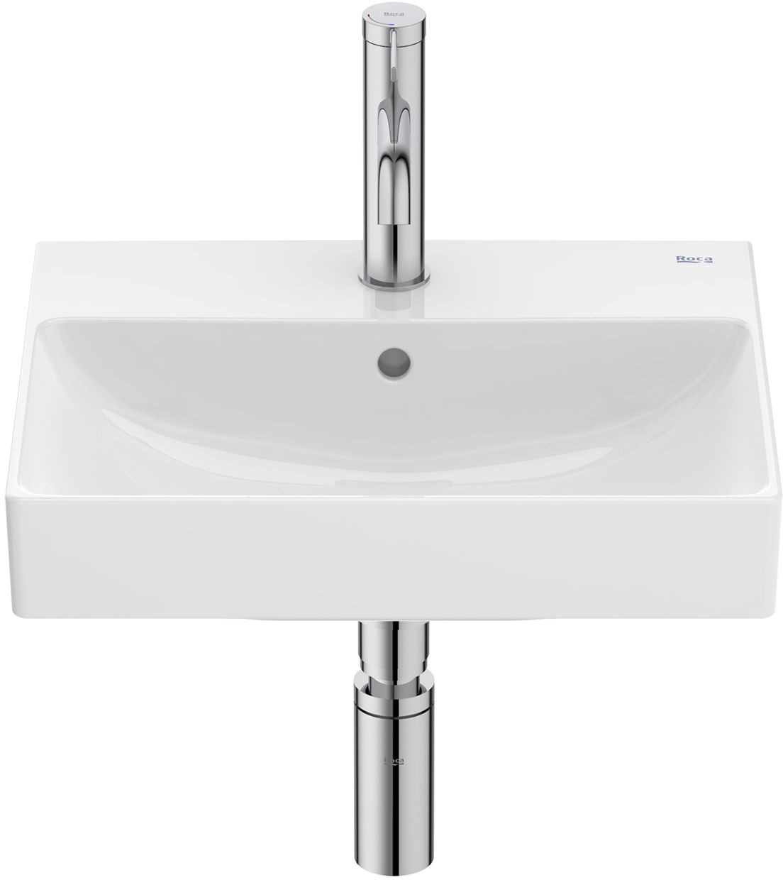 Roca Ona lavabo 45x36 cm rectangular clásico blanco A327682000