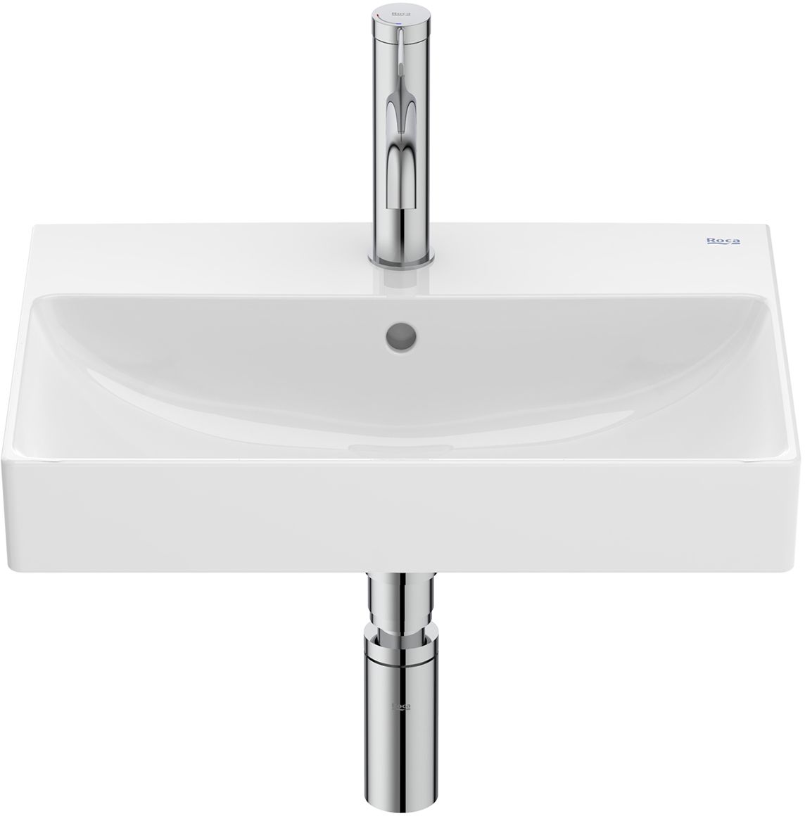 Roca Ona lavabo 50x36 cm rectangular clásico blanco A32768E000