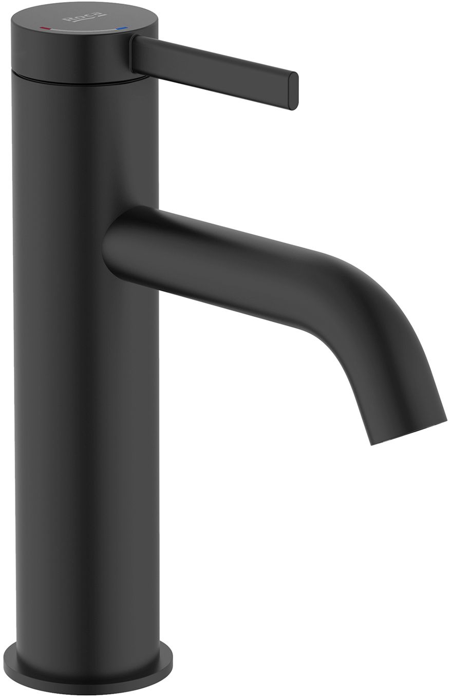 Roca Ona grifo para lavabo de pie negro A5A3A9ENB0