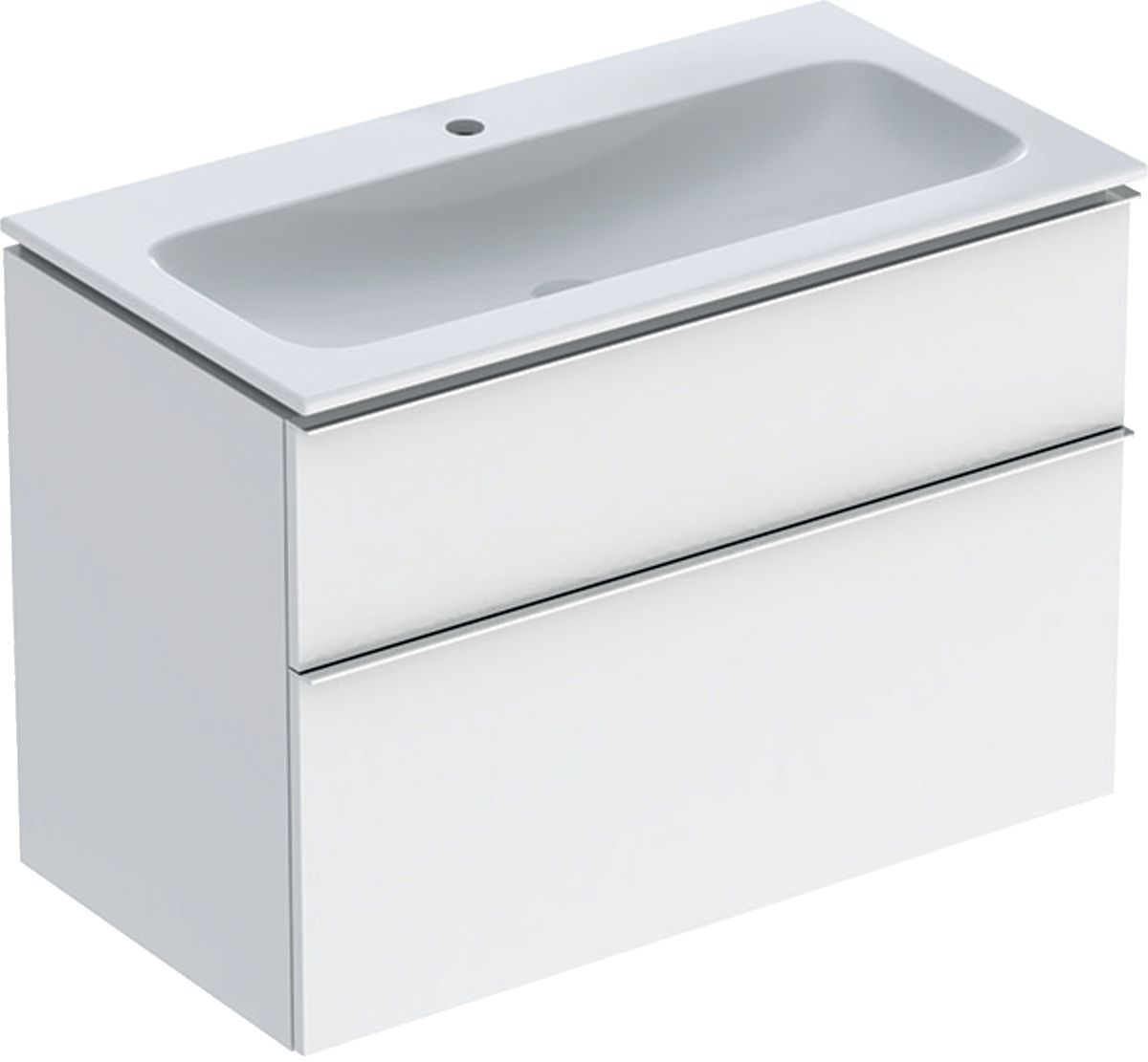 Geberit iCon lavabo con mueble 90 cm blanco 502.337.01.2