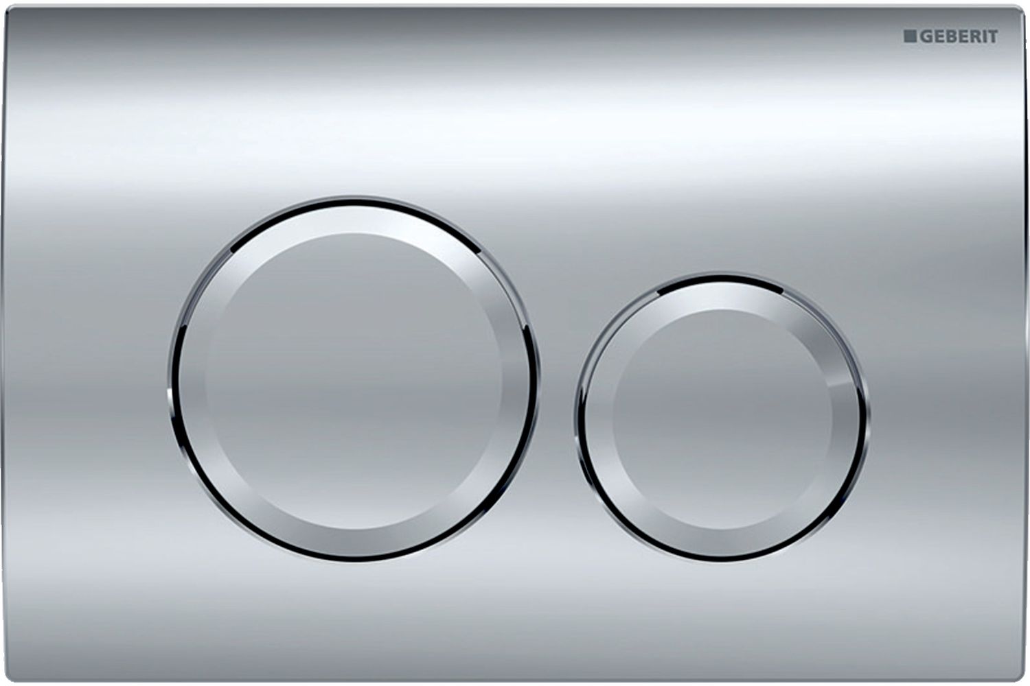 Geberit Delta20 botón de descarga para WC cromo brillante 115.127.21.1