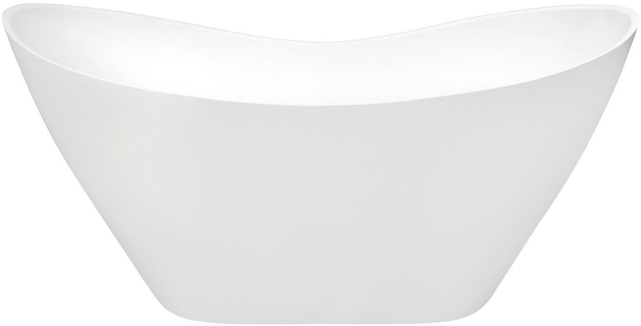 Besco Viya bañera exenta 158x70.5 cm oval blanco #WMD-160-VKB