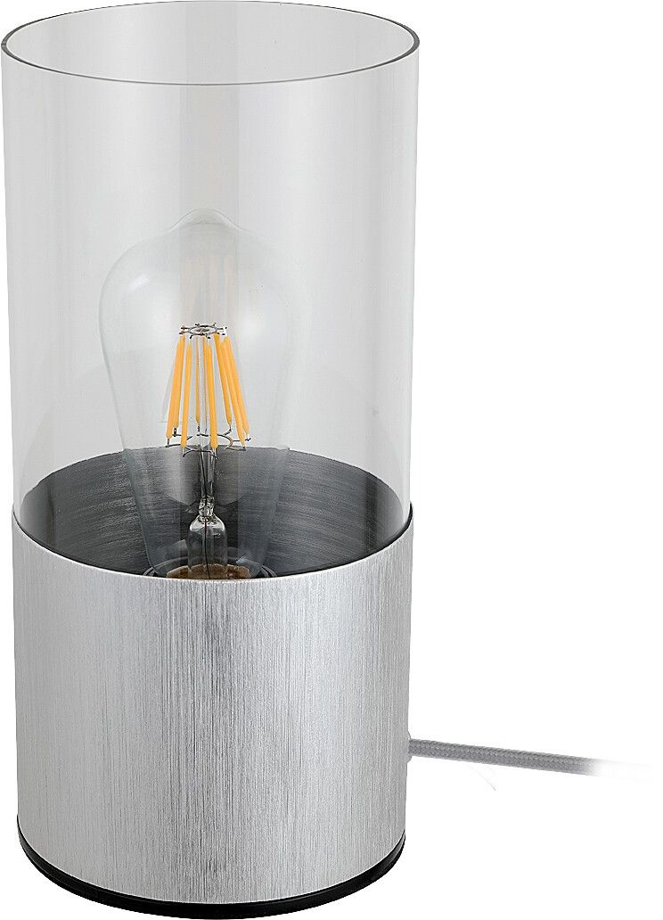 Rabalux Zelkova lámpara de sobremesa 1x40 W transparente-aluminio 3153