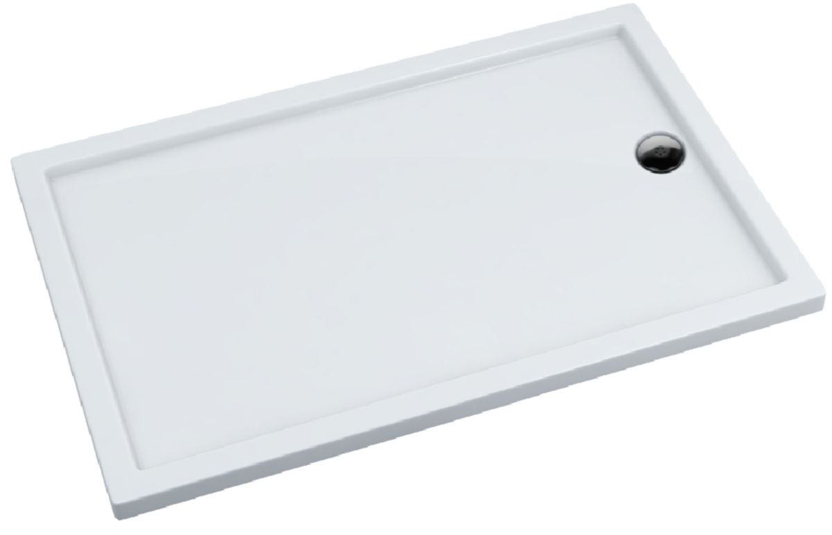 Schedpol Corrina New plato de ducha rectangular 100x80 cm blanco 3.4936
