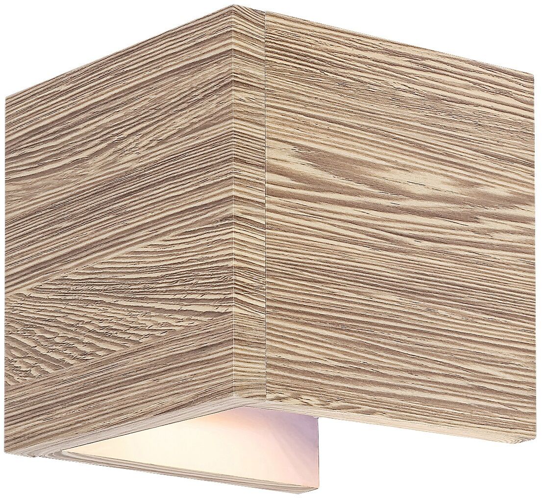 Rabalux Cinnamon lámpara de pared 1x4 W blanco-madera 3090