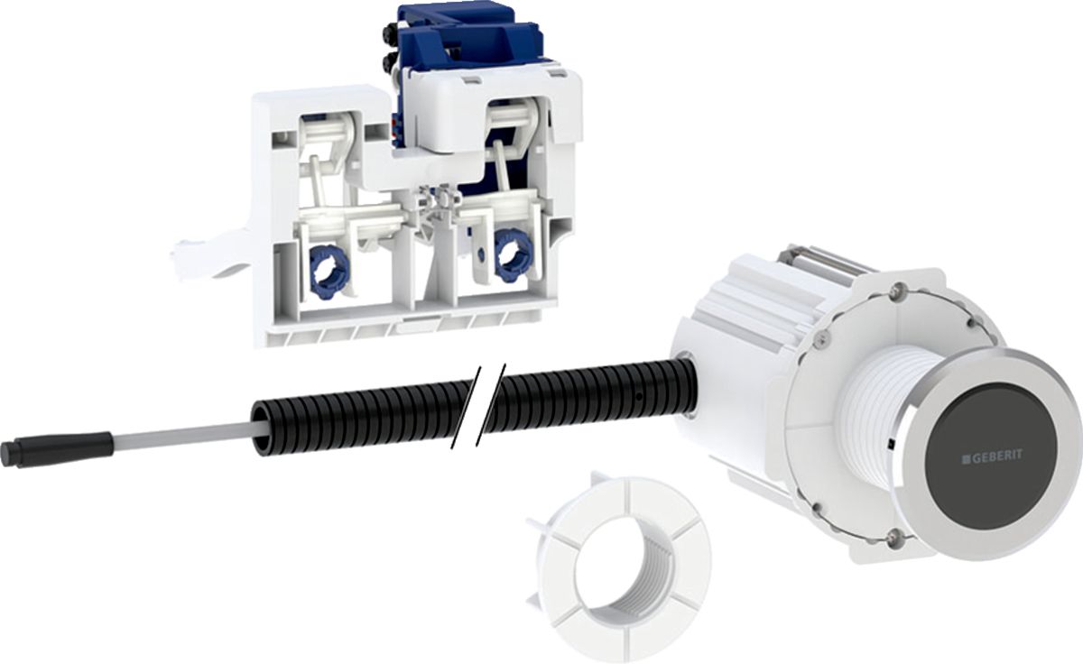 Geberit Omega mecanismo del pulsador para WC || 115.956.SN.6