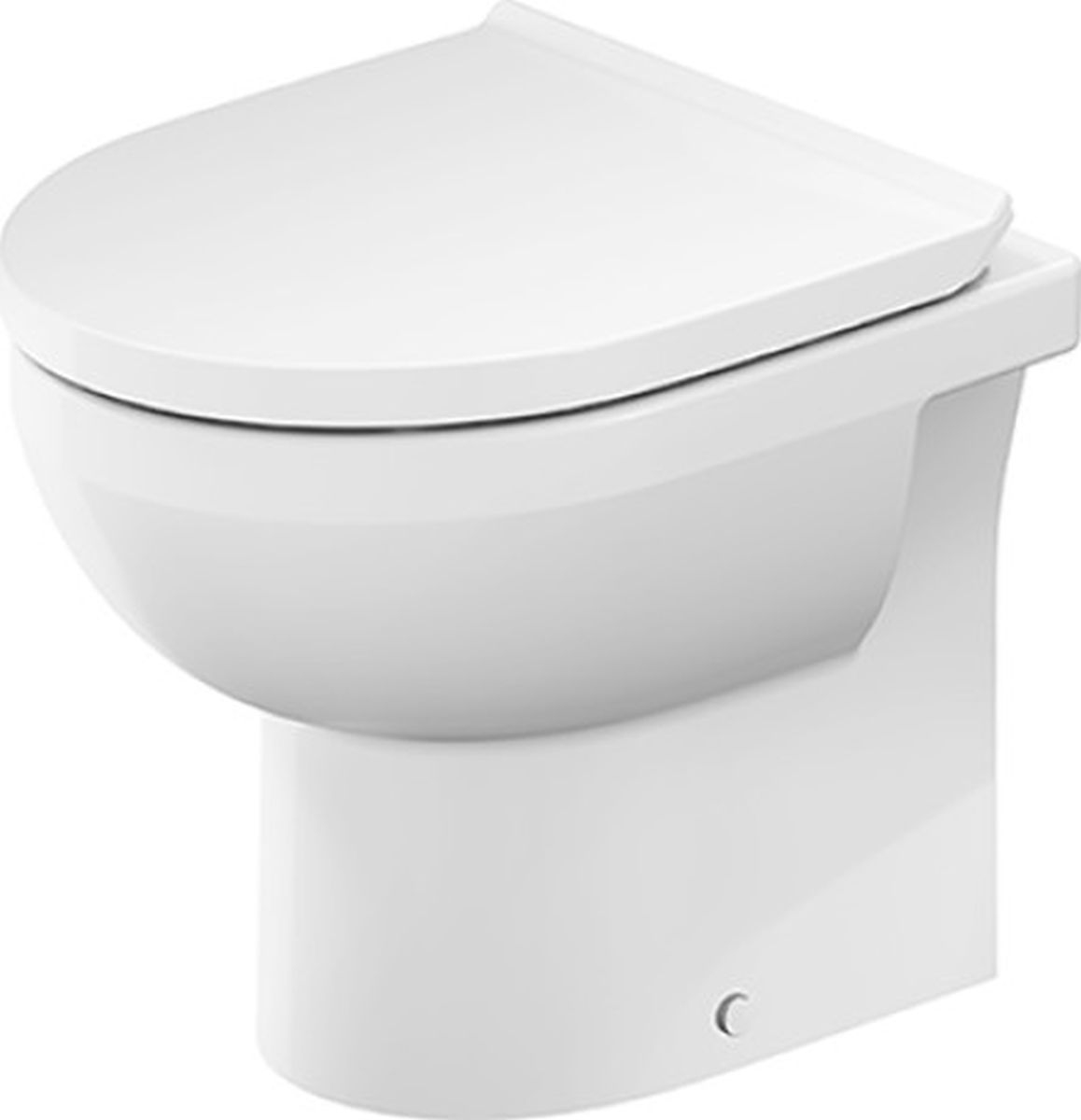 Duravit No. 1 taza de inodoro de pie sin reborde blanco 21840900002