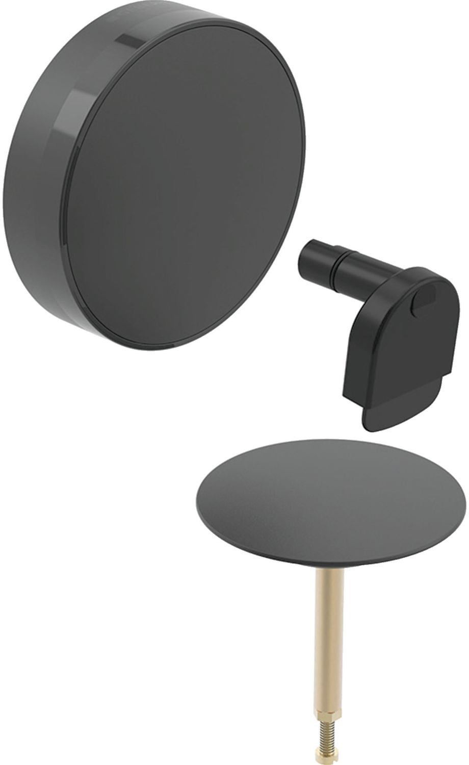 Geberit sifón para bañera negro 150.481.14.1