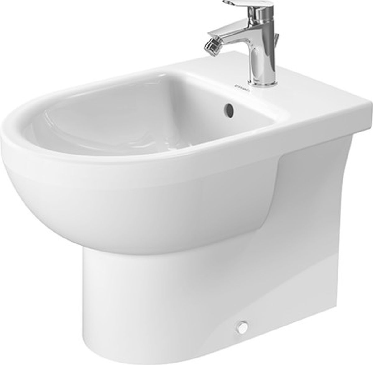 Duravit No. 1 bidé de pie blanco 22961000002