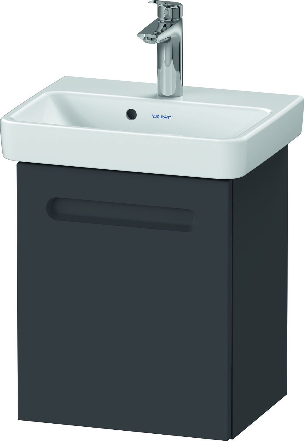 Duravit No. 1 armario 39x34.6x47.8 cm suspendido, para lavabo grafito N14266L49490000