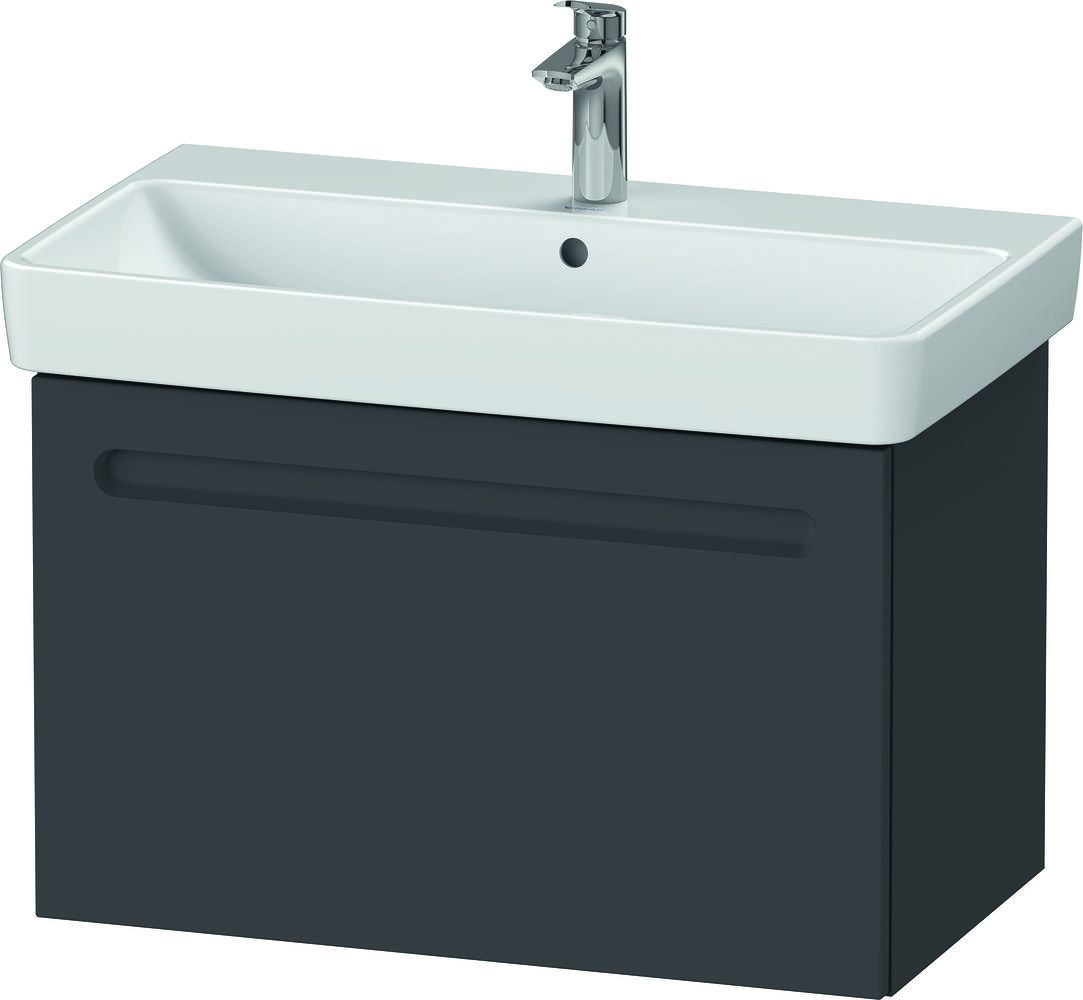 Duravit No. 1 armario 74x42.6x47.8 cm suspendido, para lavabo grafito N14283049490000