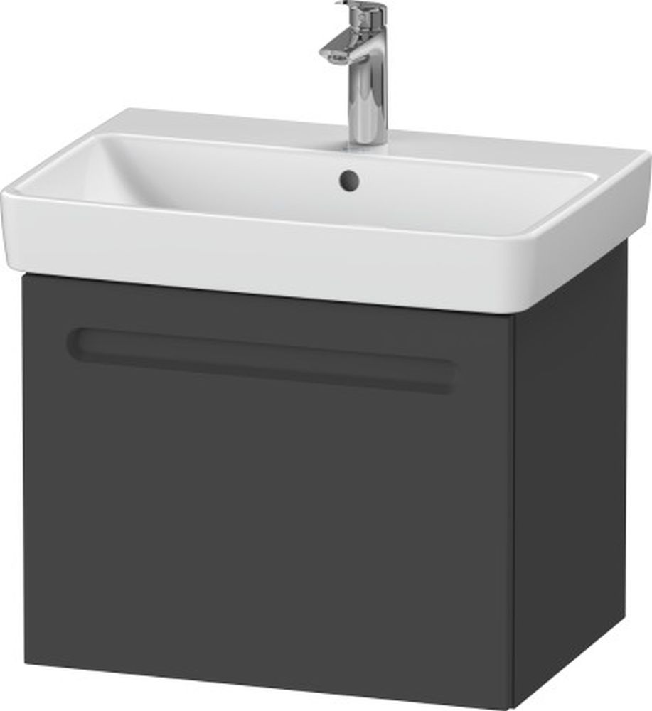 Duravit No. 1 armario 59x42.6x47.8 cm suspendido, para lavabo grafito N14382049490000