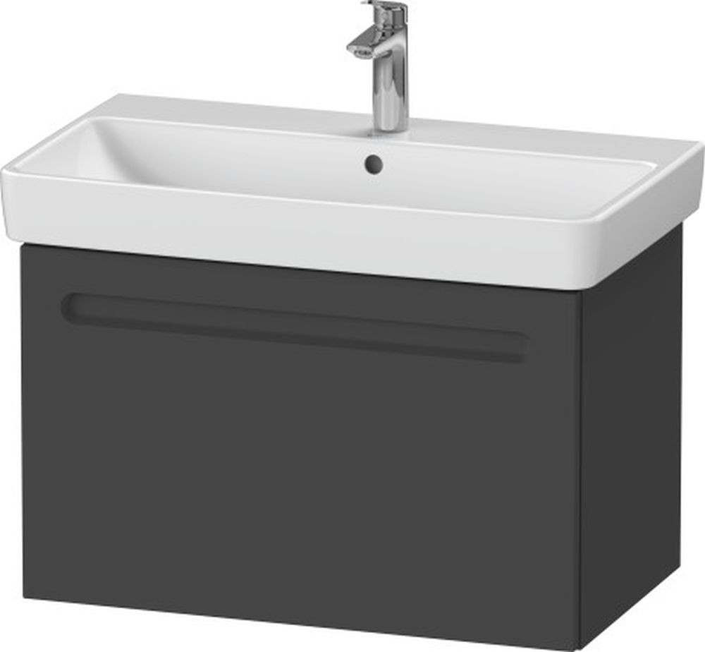 Duravit No. 1 armario 74x42.6x47.8 cm suspendido, para lavabo grafito N14383049490000