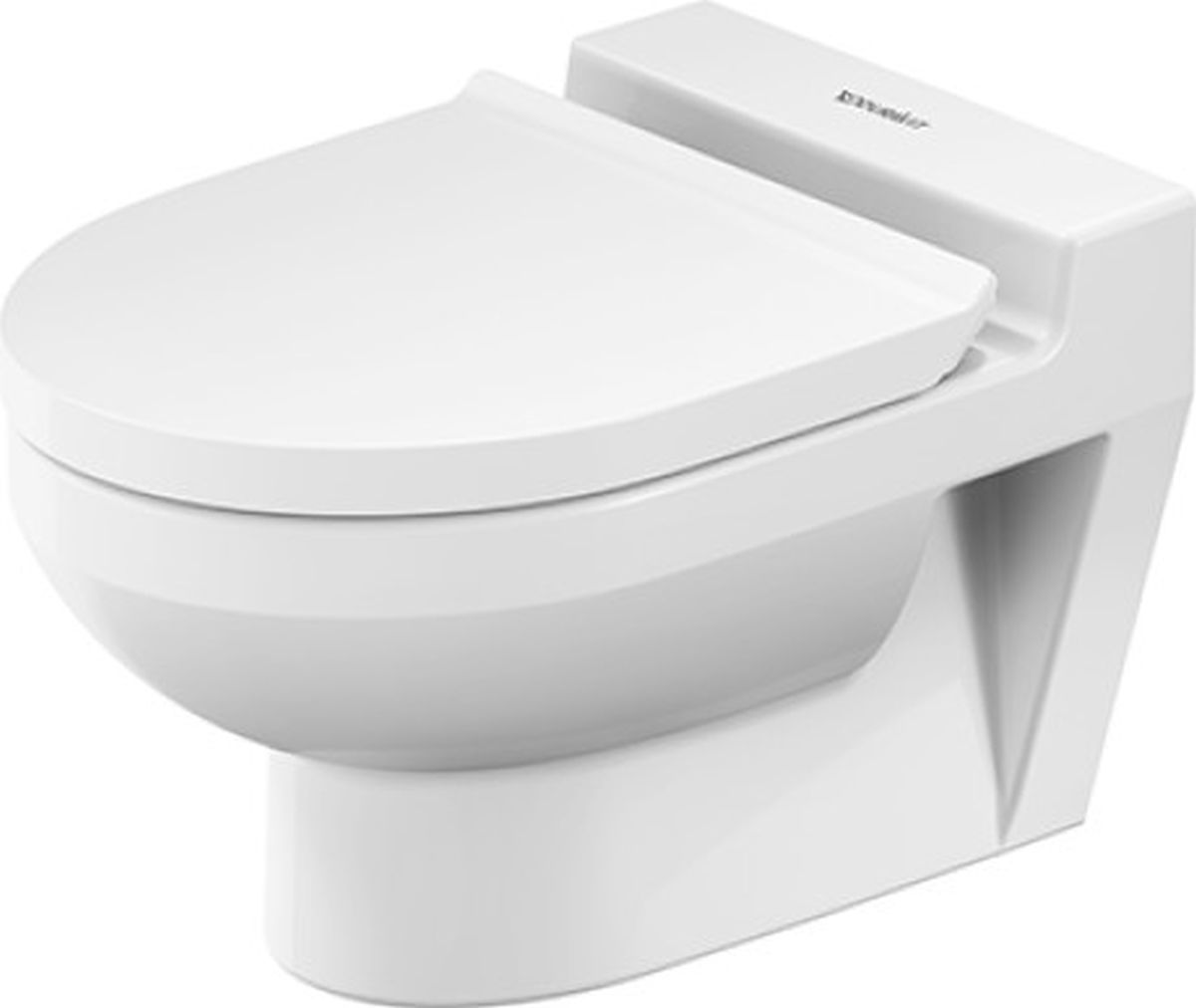 Duravit No. 1 taza de inodoro suspendido sin reborde blanco 25740920002