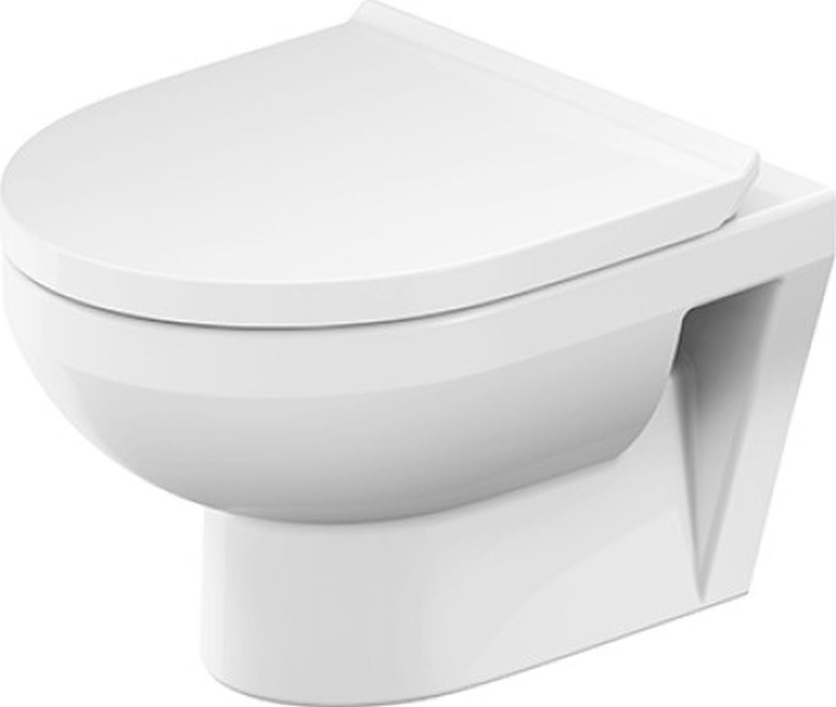 Duravit No. 1 taza de inodoro suspendido sin reborde blanco 25750900002