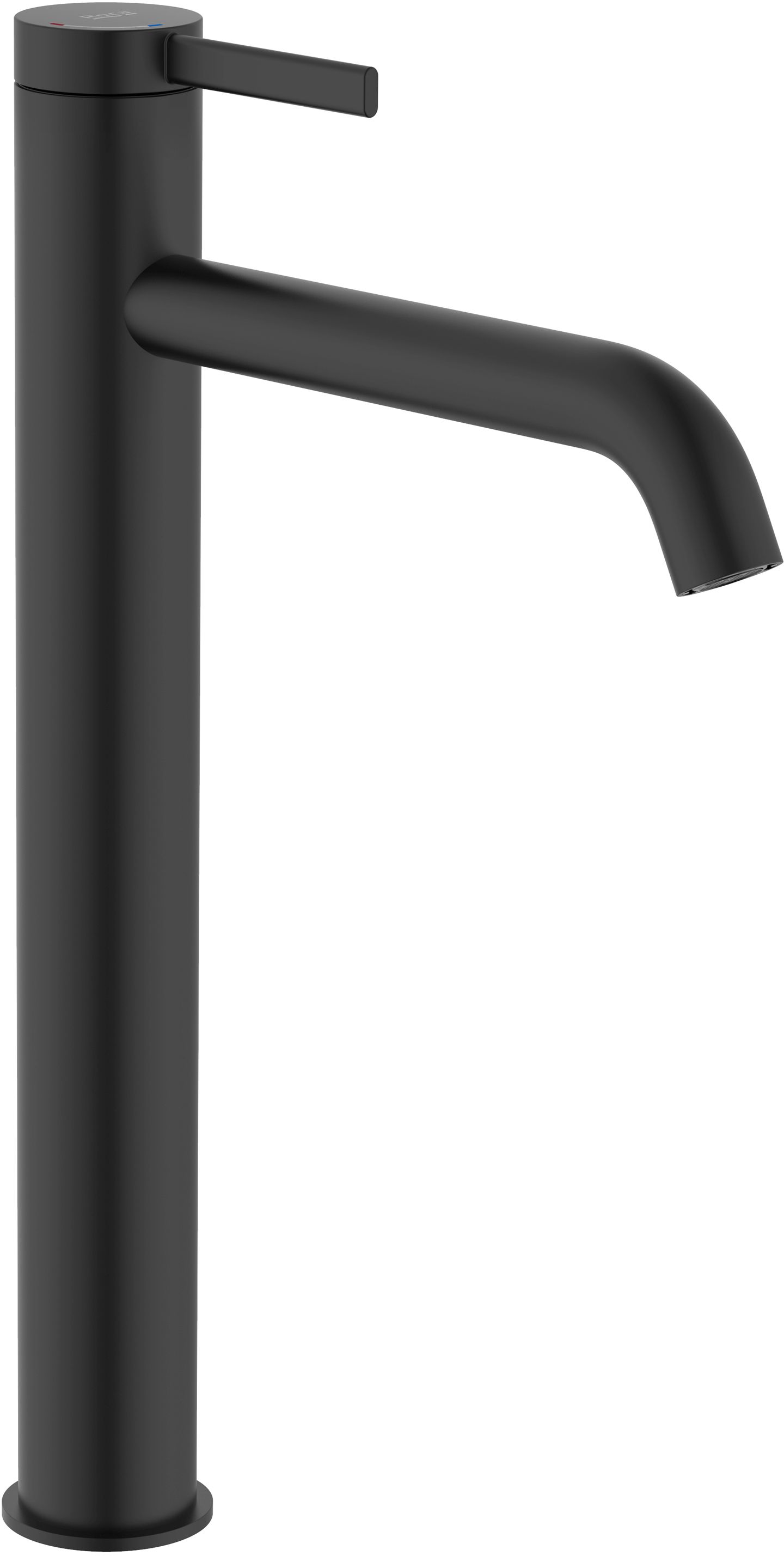 Roca Ona grifo para lavabo de pie negro A5A349ENB0