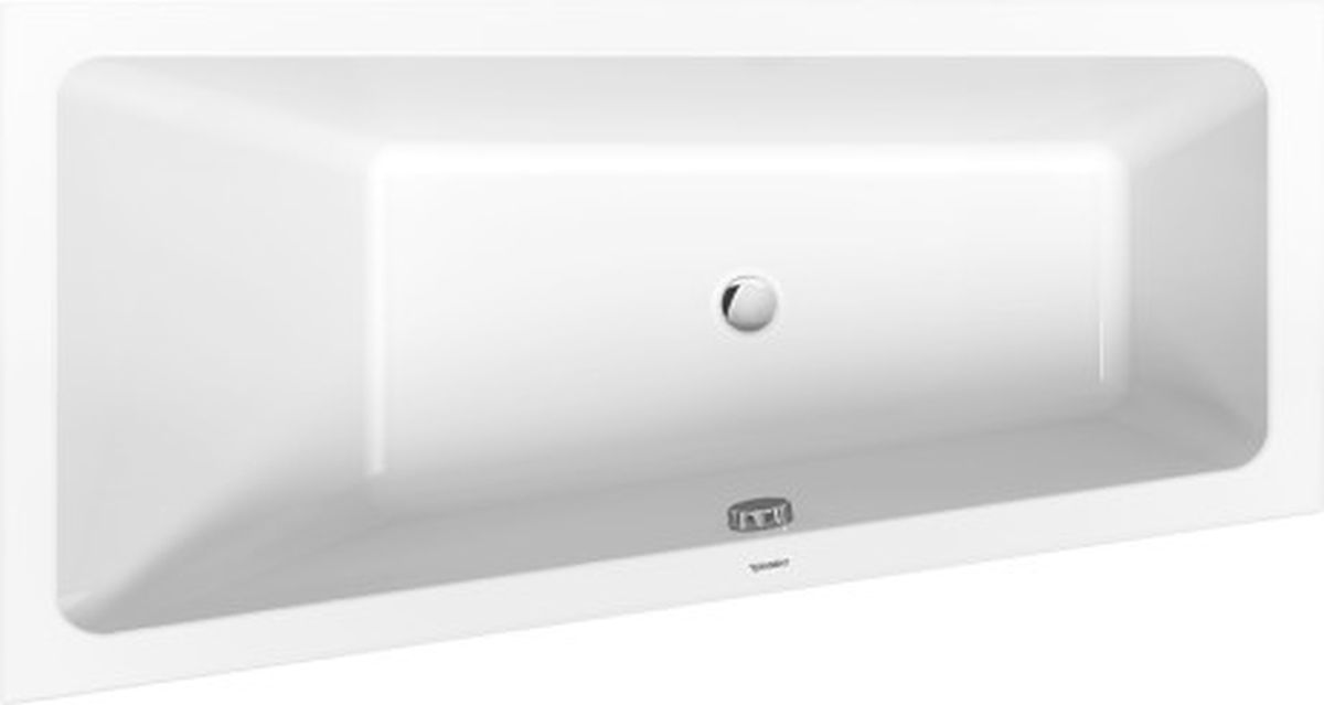Duravit No. 1 bañera de esquina 150x80 cm izquierda blanco 700504000000000