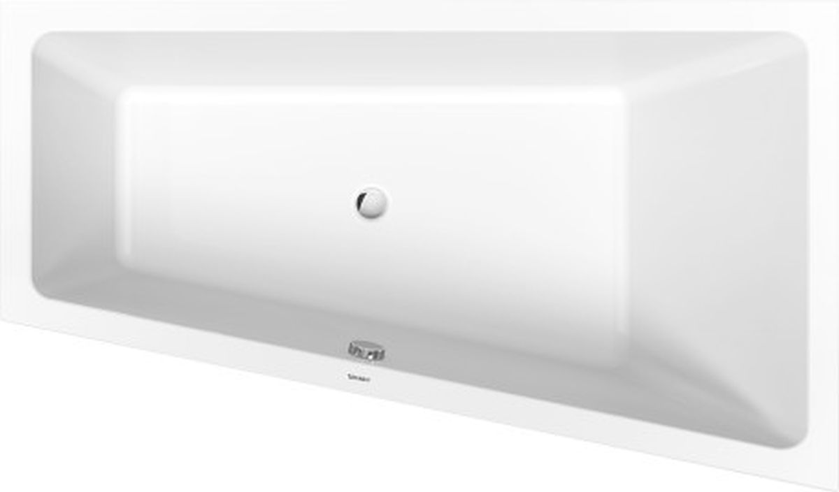 Duravit No. 1 bañera de esquina 170x100 cm derecha blanco 700509000000000