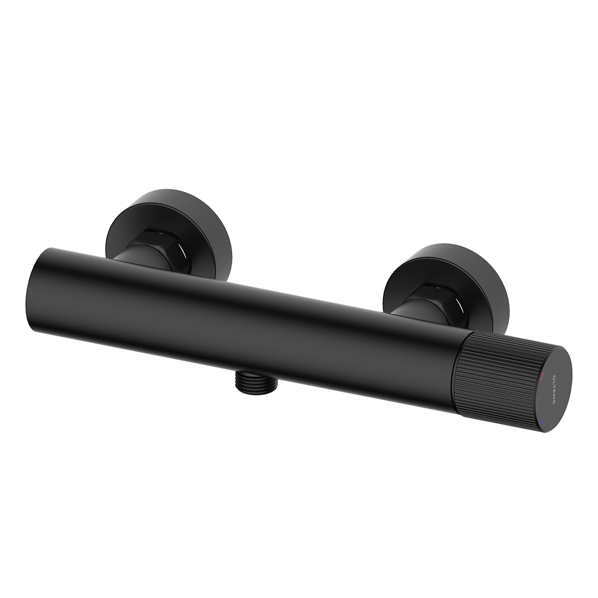 Oltens Hamnes grifo para ducha a pared negro mate 33005300