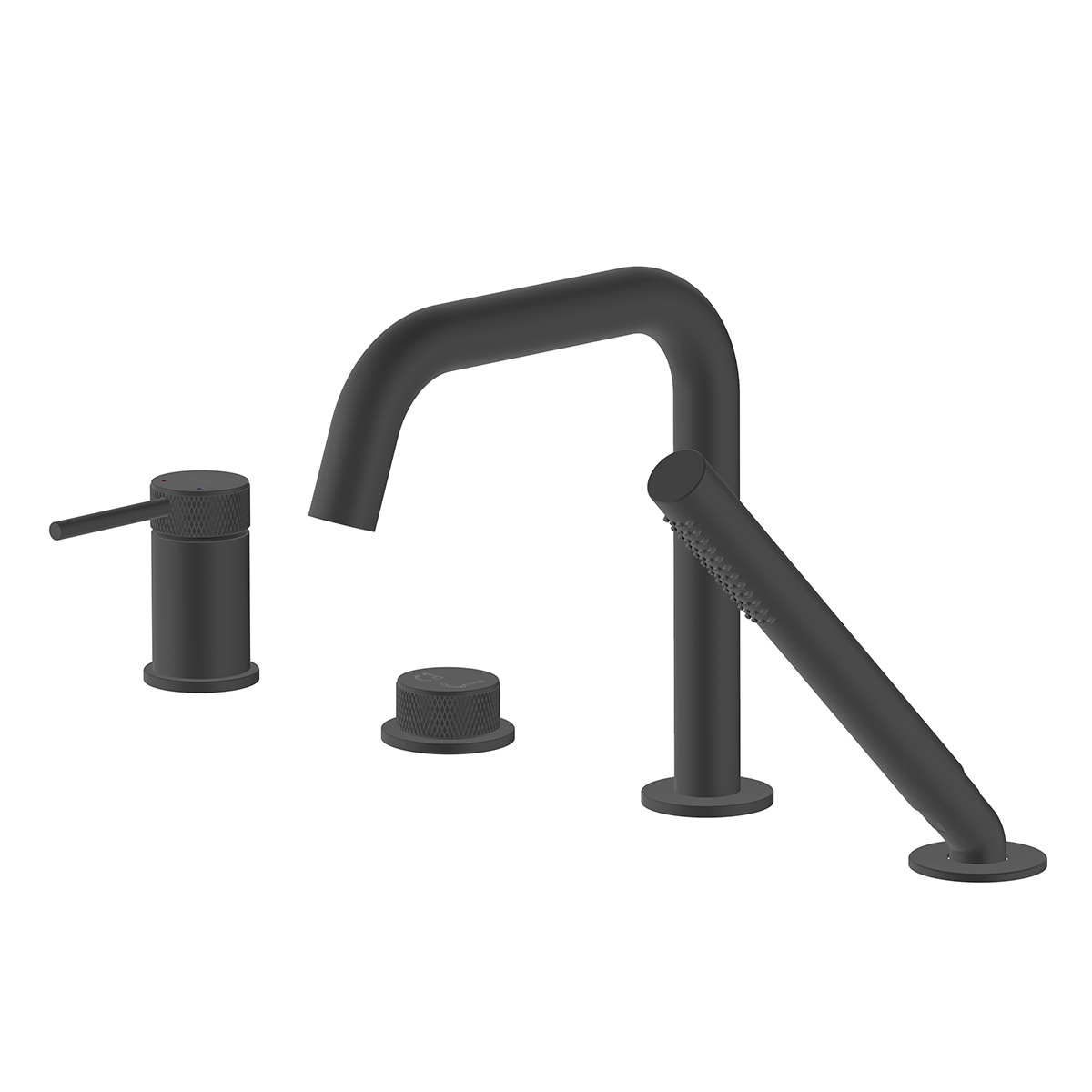 Ksuro 01 grifo de bañera y ducha en bañera negro 13000030