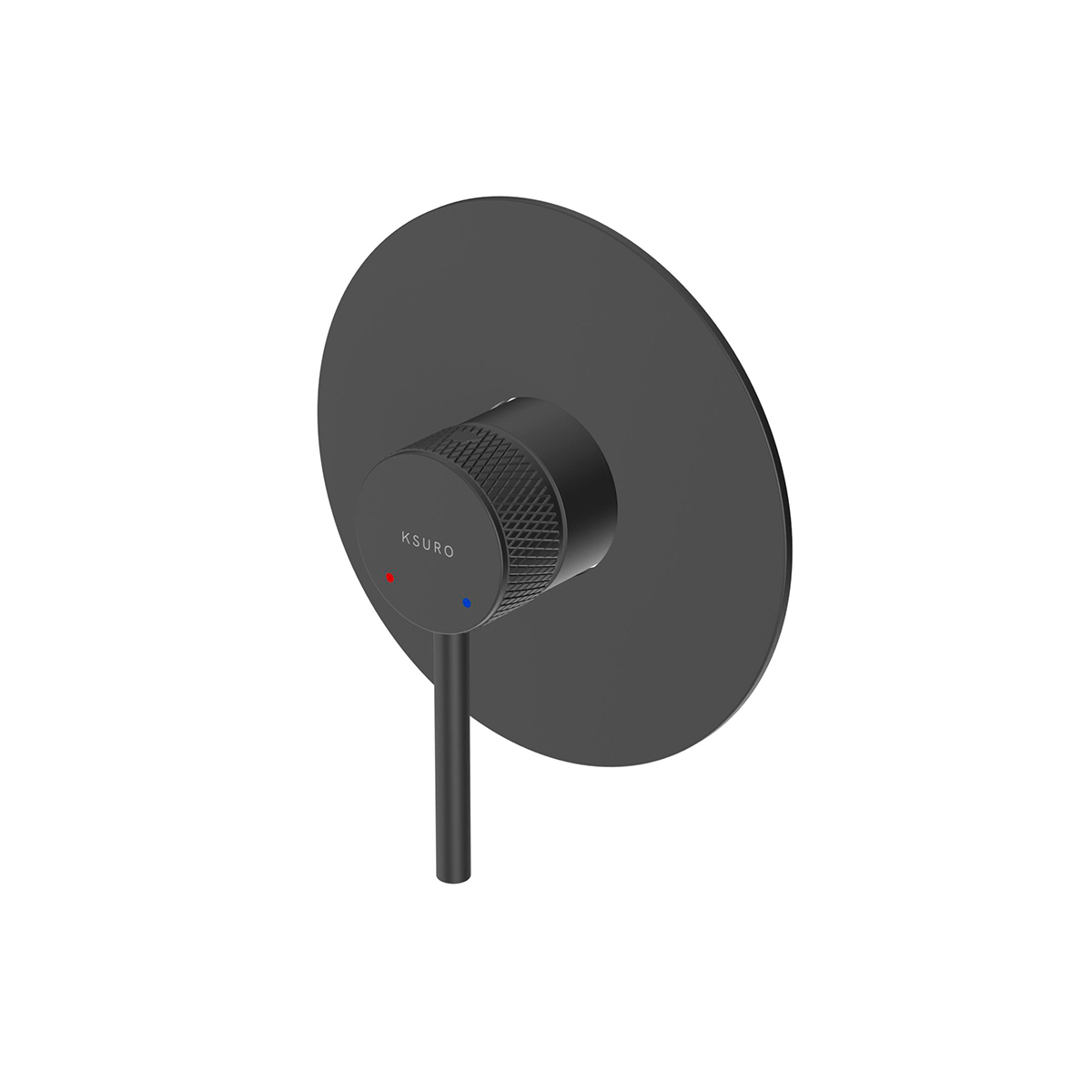 Ksuro 01 grifo para ducha empotrado negro 12000030