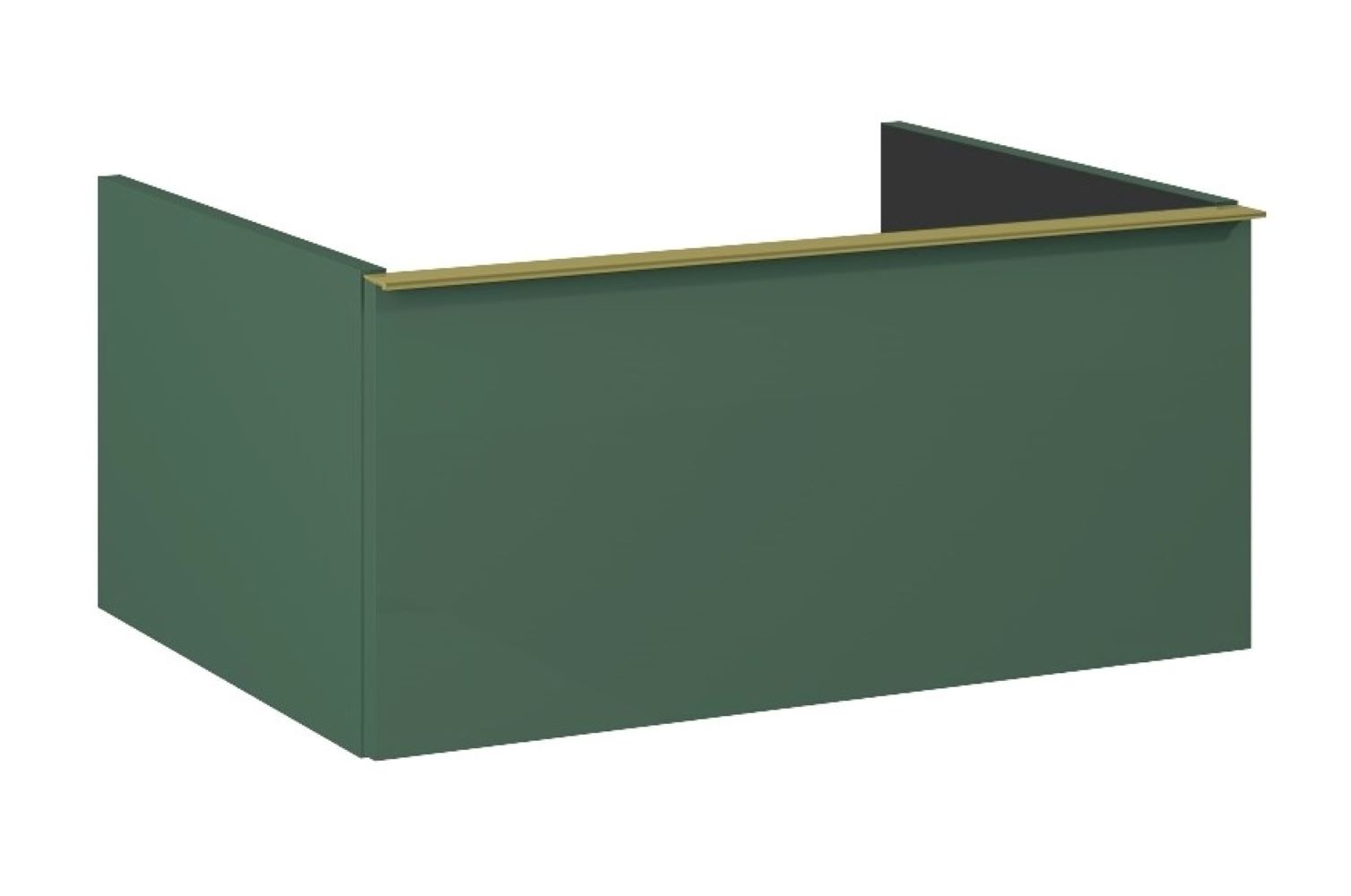 Elita Look armario 60x44.9x28.1 cm suspendido, para lavabo verde RE080603027010