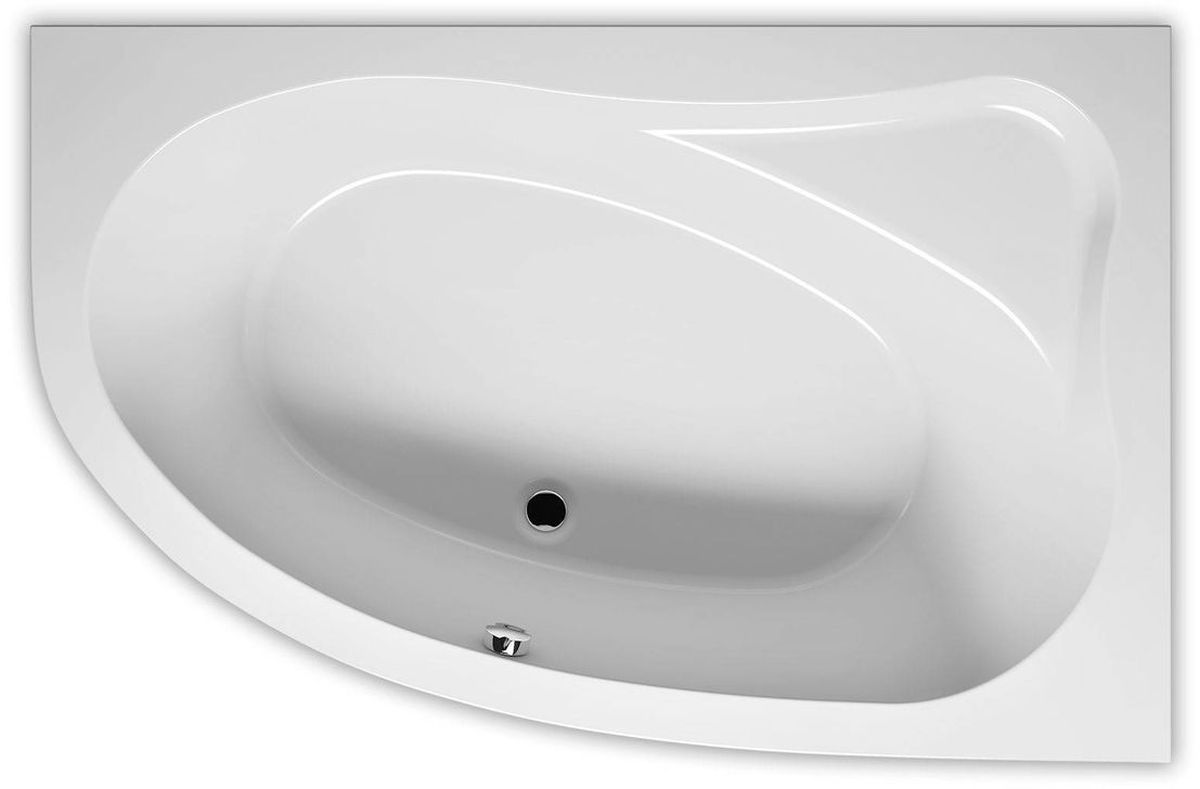 Riho Aryl bañera de esquina 153x100 cm izquierda blanco B022001005