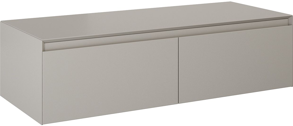 Elita Split Slim armario con encimera 120x45.8x31.9 cm suspendido, lateral beige RE081204057020
