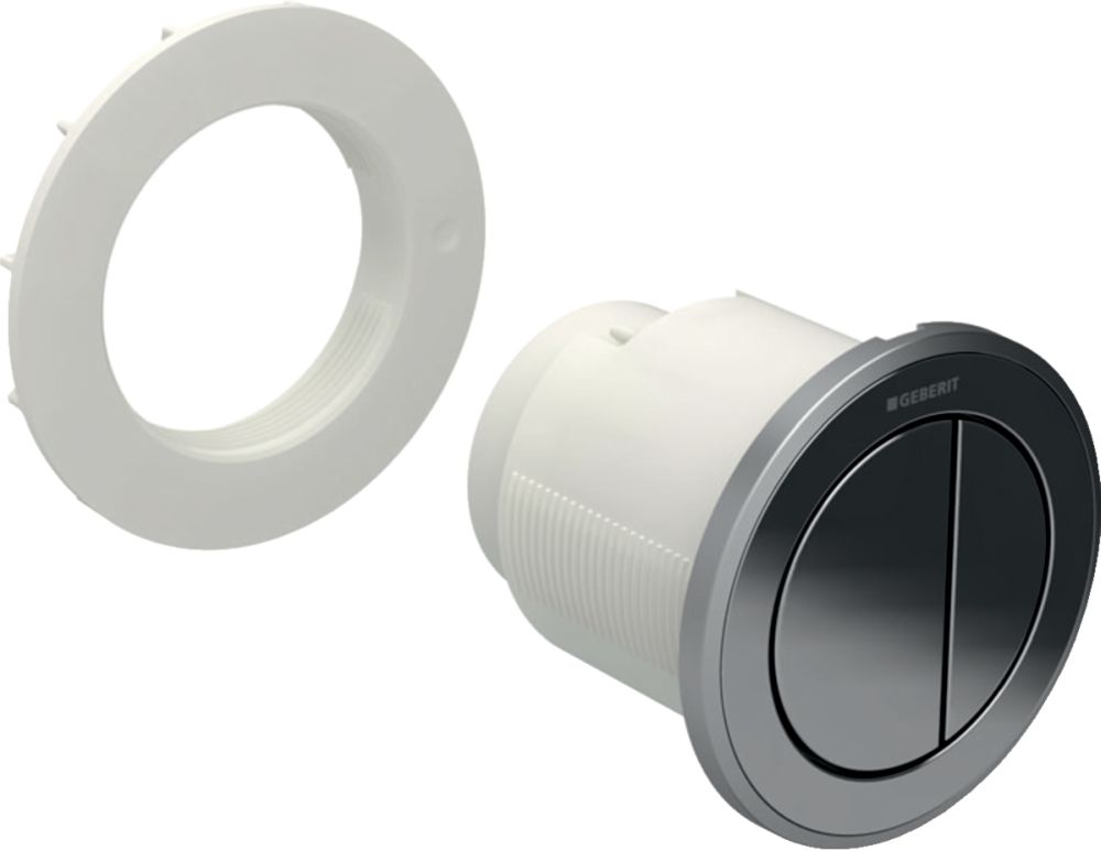 Geberit Typ 10 botón de descarga para WC acero 116.057.SN.1