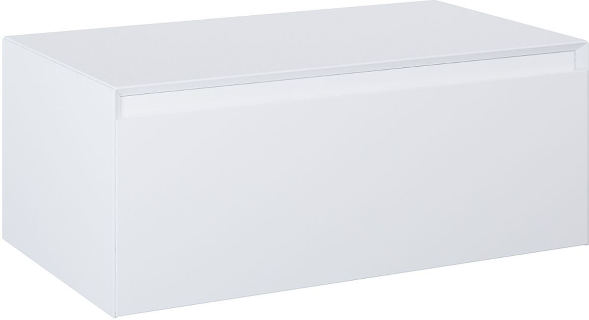 Elita Split Slim armario con encimera 80x45.8x31.9 cm suspendido, lateral blanco RE080804055290