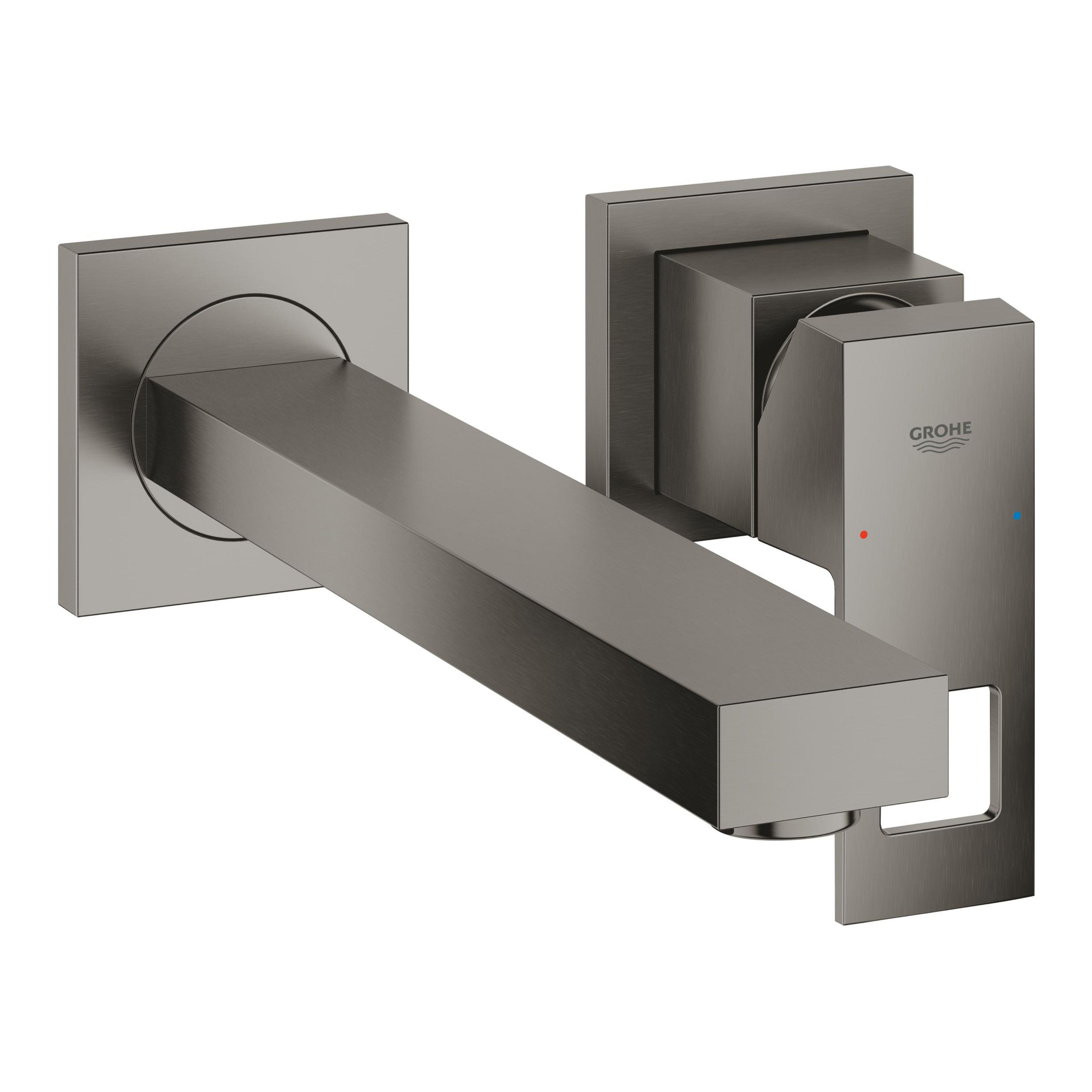 Grohe Eurocube grifo para lavabo empotrado Brushed Hard Graphite 23447AL0