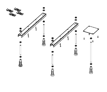 Riho Petit patas para bañera 207099