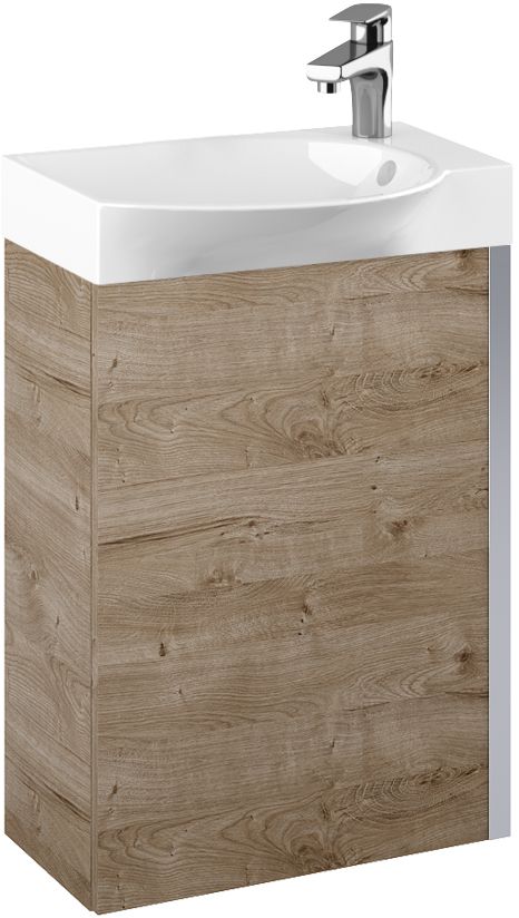 Elita Summer lavabo con mueble 45.2 cm roble RE020450147050