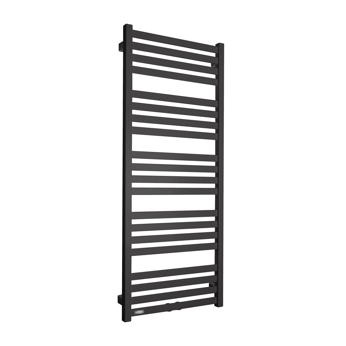 Oltens Vanlig radiador de baño decorativo 121x50 cm negro 55008300