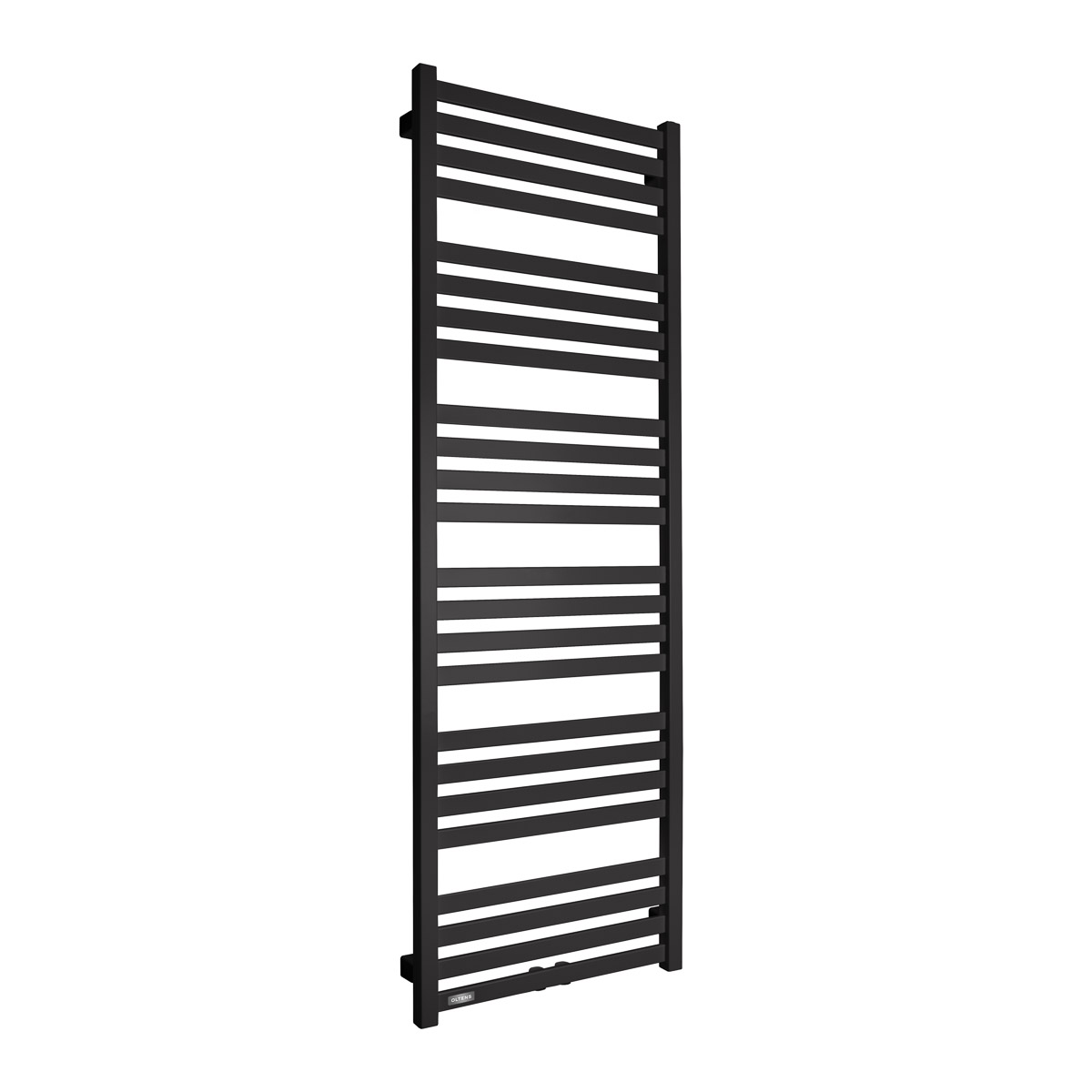 Oltens Vanlig radiador de baño decorativo 146x50 cm negro 55009300