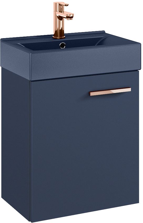Elita Tiny lavabo con mueble 45 cm azul RE020450157030