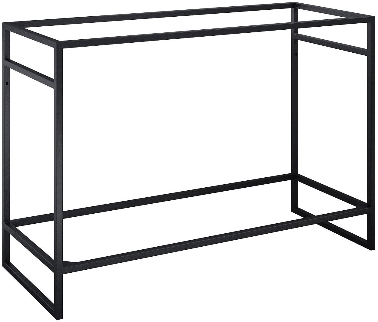 Elita Indus consola 120x45.5x81 cm de pie, para lavabo negro RE151200077160