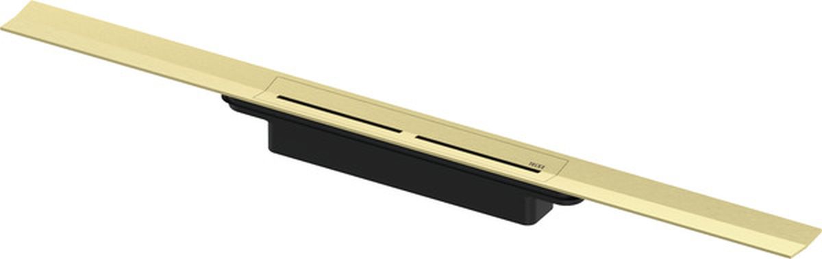 Tece Drainprofile desagüe lineal con rejilla 90 cm dorado 670902